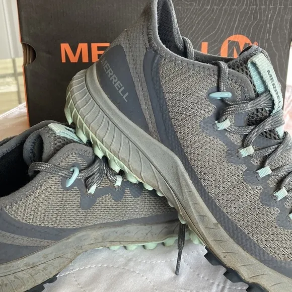 Merrell Women’s Bravada Hiking Shoe/Sneaker (Size 8.5) Storm Gray/Canal