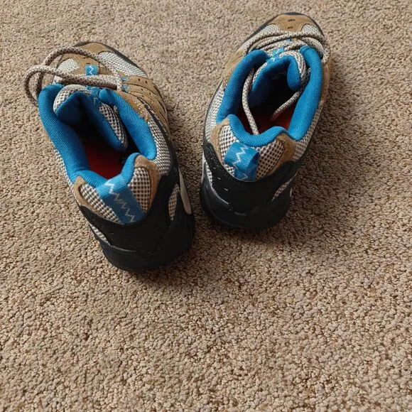 Merrell  Women's Kangaroo Celestial Brown Suede Mesh Hiking Shoes Size 8
