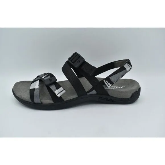 Merrell Womens Size 11 District 3 Black Backstrap Sandals Shoes