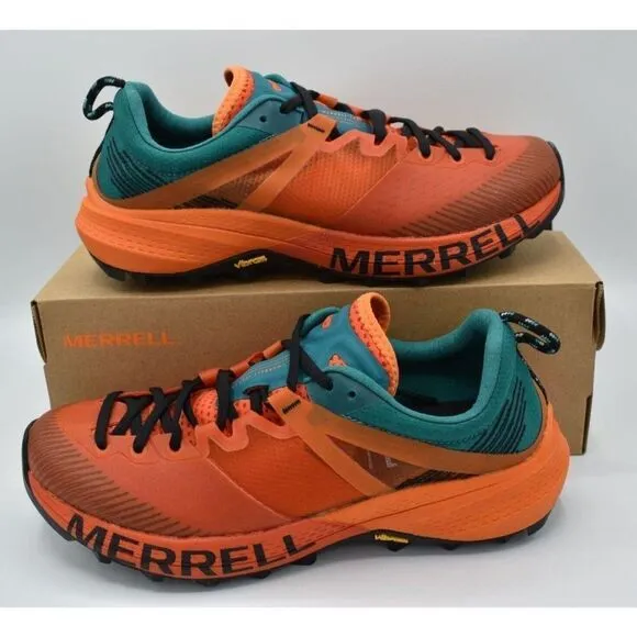 Merrell Womens Size 11 MTL MQM Tangerine Mineral Outdoors Hiking Shoes Sneakers