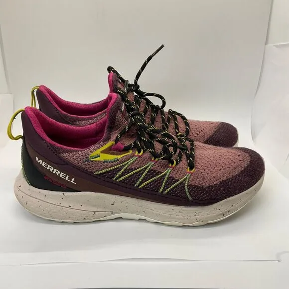 Merrell Women's Size 9.5 Bravada 2 Burgundy Hiking Trail Sneakers Shoes