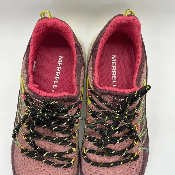 Merrell Women's Size 9.5 Bravada 2 Burgundy Hiking Trail Sneakers Shoes