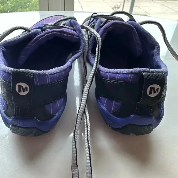 Merrell Barefoot Lithe Glove Cosmo Purple Hiking Vibram Sole Shoes