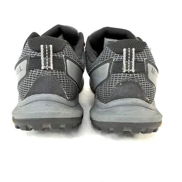 Mint Merrell Mens 9 Black Nova 3 Low Top Running Hiking Shoes J067597 Vibram