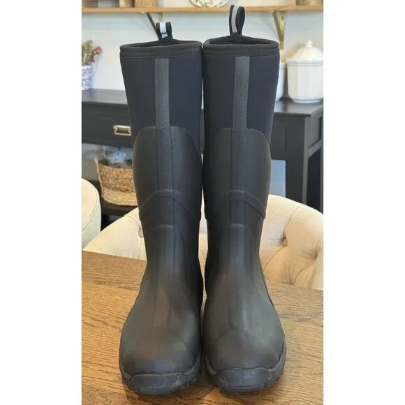 Muck Muckmaster Tall Black Waterproof Knee Boots Men’s Size 9M MMH500A