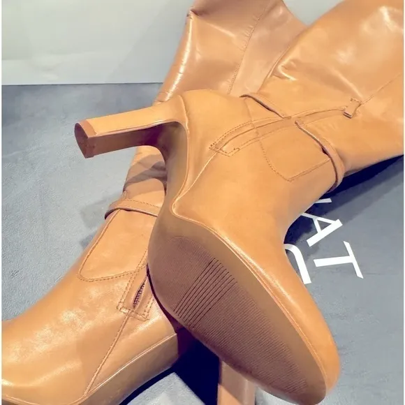 NATURALIZER PREMIUM Leather Comfort HENNY,COCOA WC LEA High Shaft Boots