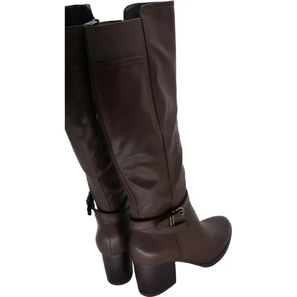 Naturalizer SOUL Women's Knee High Boot Dark Brown Size 11 Medium