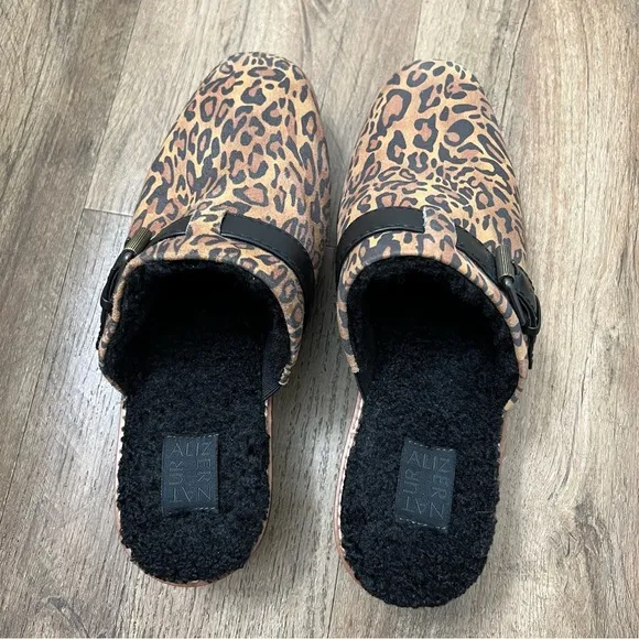 Naturalizer Wayde Cheetah Print Slip-On Clog
