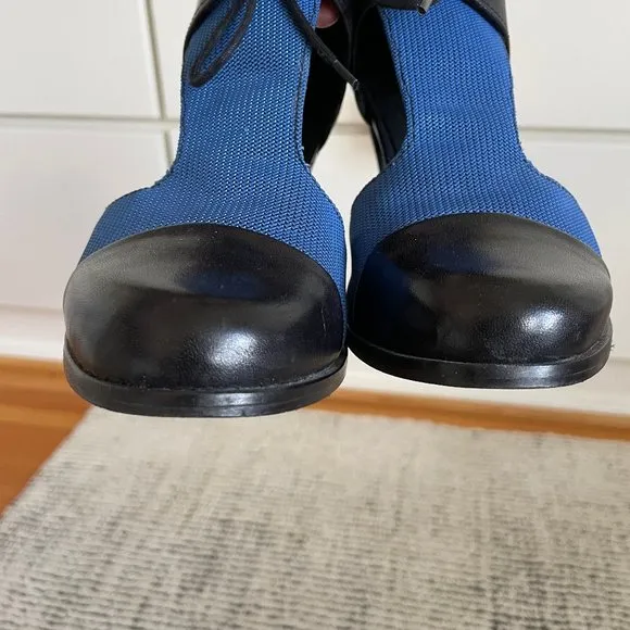 Neosens Mary Janes Leather Black Blue Size EU 36