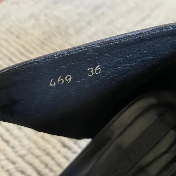 Neosens Mary Janes Leather Black Blue Size EU 36