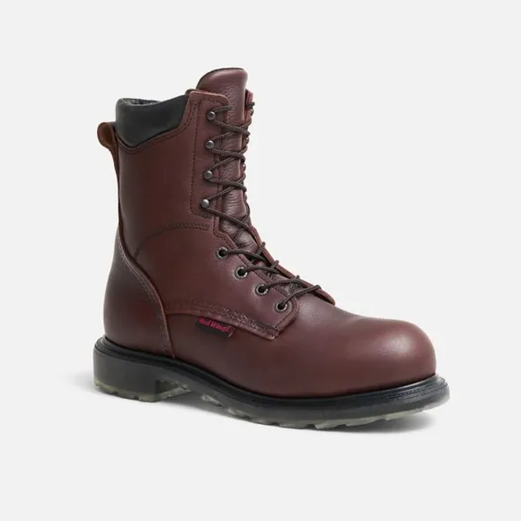 NEW AUTHENTIC RED WING 608 SOFT TOE WORK BOOTS MADE IN USA OIL RESISTANT SZ 9-13