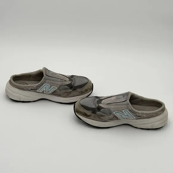 New Balance 990v3 Heritage Slip On Mules Grey Shoes RARE W990SG3 USA Size 8.5