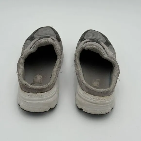 New Balance 990v3 Heritage Slip On Mules Grey Shoes RARE W990SG3 USA Size 8.5
