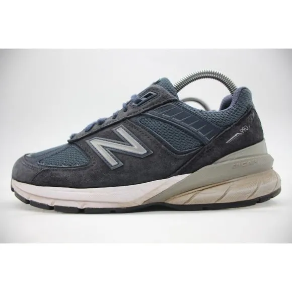 New Balance 990v5 Women's Size 8 Navy Blue Mesh Athletic Running Shoes Sneakers