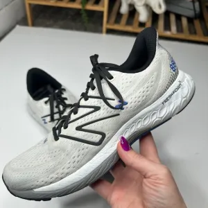 New Balance Fresh Foam 880v13 White Black Blue Running Shoes