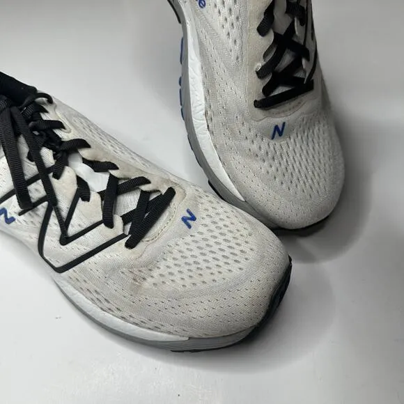 New Balance Fresh Foam 880v13 White Black Blue Running Shoes