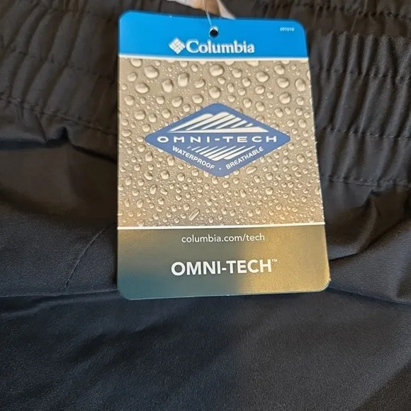 NEW Columbia Hazy Trail mens Rain Pants 4X regular Waterproof Omnitech 50x31