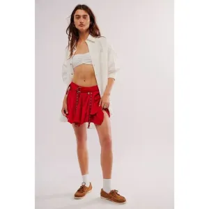 New Free People Rue Mini Skirt Size Large