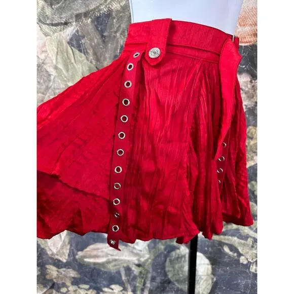 New Free People Rue Mini Skirt Size Large