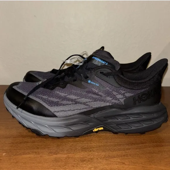 New Hoka One One Speedgoat 5 GTX Gore-Tex Hiking Trail Shoes Mens 11.5 (1127912)