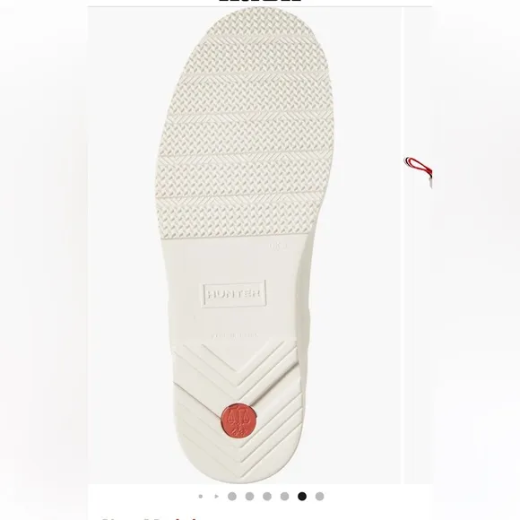 NEW Hunter Women’s White Rain Boots