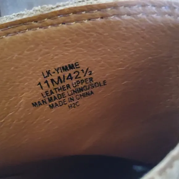 New Lucky Brand LK - Yimme Tan Suede Leather Wedge Ankle Boots Booties Size 11