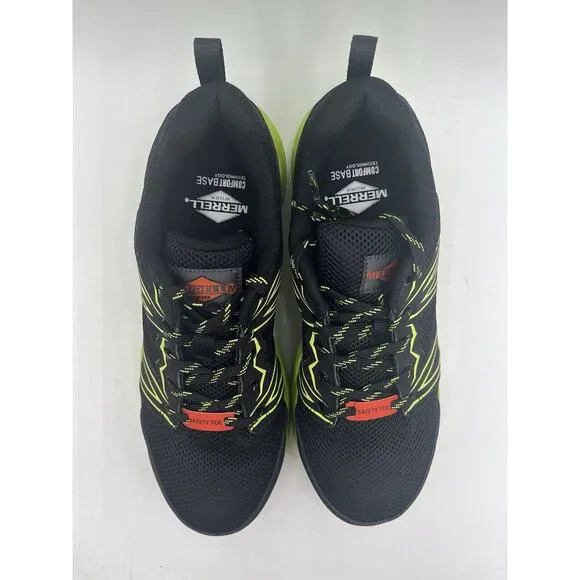 NEW Merrell FULLBENCH SUPERLITE AT Men's Work Shoes Black US Size 8.5 NIB