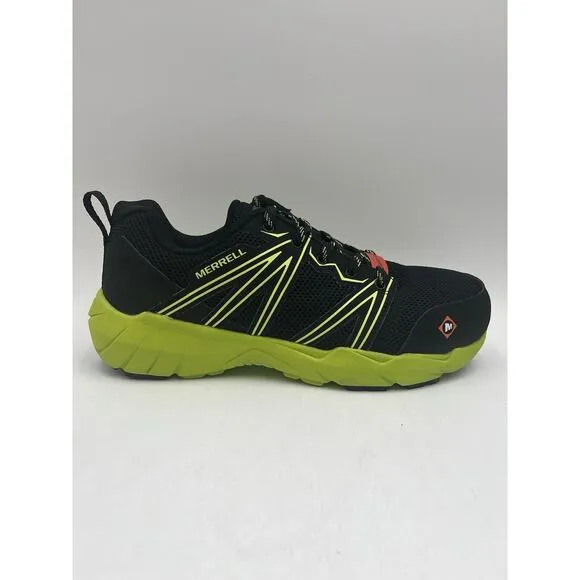 NEW Merrell FULLBENCH SUPERLITE AT Men's Work Shoes Black US Size 8.5 NIB