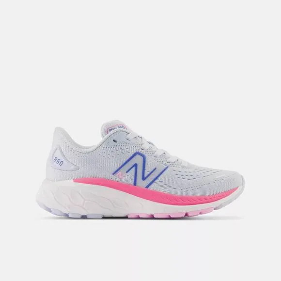 NEW NEW BALANCE kids fresh foam x 860v13 running shoes in moon dust