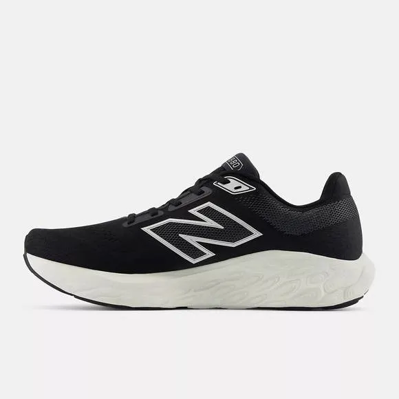 NEW NEW BALANCE men's fresh foam 880v14 running shoes in black/white