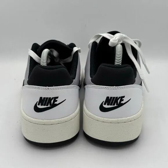 New Nike Men's 9.5 Full Force Low Casual Shoes - White Black FB1362 101