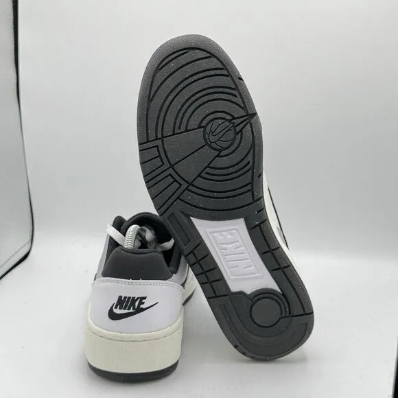 New Nike Men's 9.5 Full Force Low Casual Shoes - White Black FB1362 101