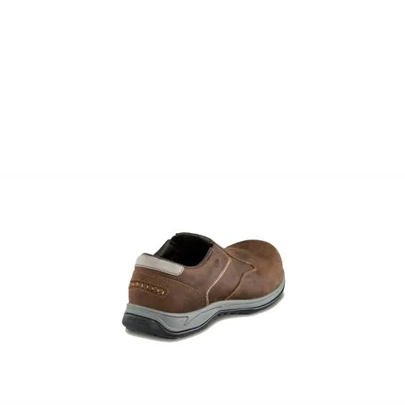 NEW RED WING SHOES men's comfortpro composite toe slip on work shoes in brown