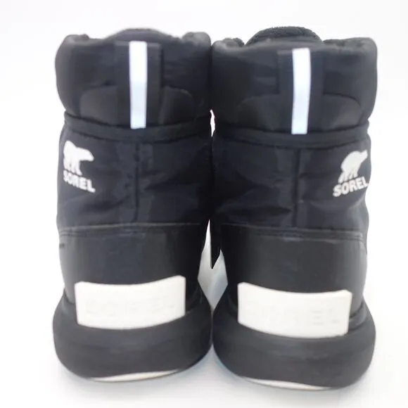 NEW Sorel Explorer II Carnival Sport Waterproof Boots Black Women's Size 11