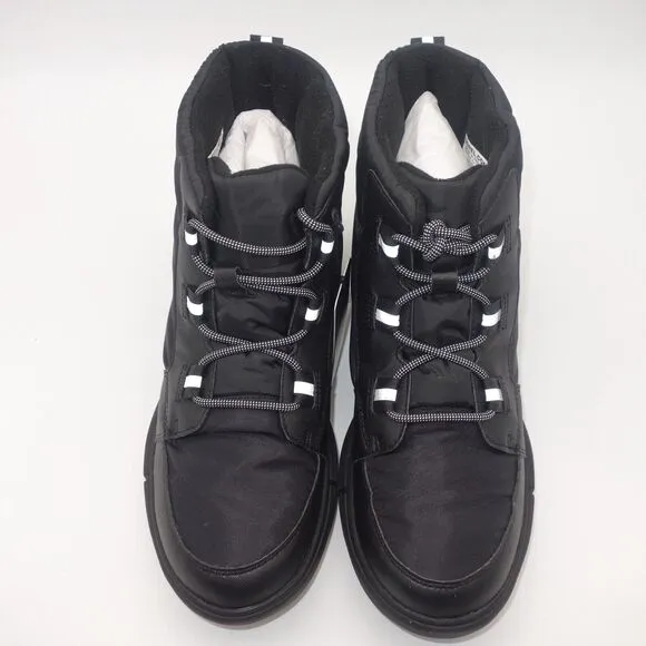 NEW Sorel Explorer II Carnival Sport Waterproof Boots Black Women's Size 11