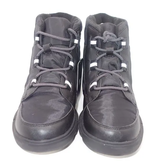 NEW Sorel Explorer II Carnival Sport Waterproof Boots Black Women's Size 11