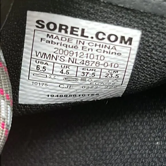 New ▶️ SOREL ◀️ SUEDE  HI-LINE HIKER BOOT  Women SIZE 6.5