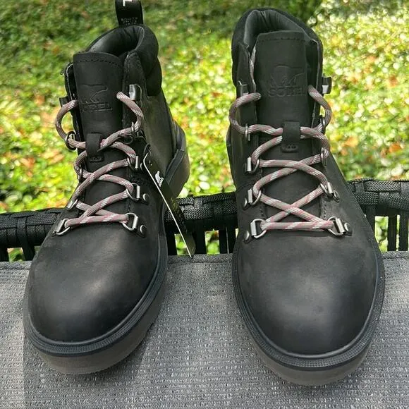 New ▶️ SOREL ◀️ SUEDE  HI-LINE HIKER BOOT  Women SIZE 6.5