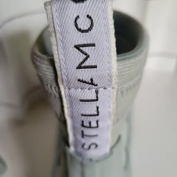 New Stella McCartney x Hunter Ltd. Collection Ankle Powder Blue Rain Boots Sz 5