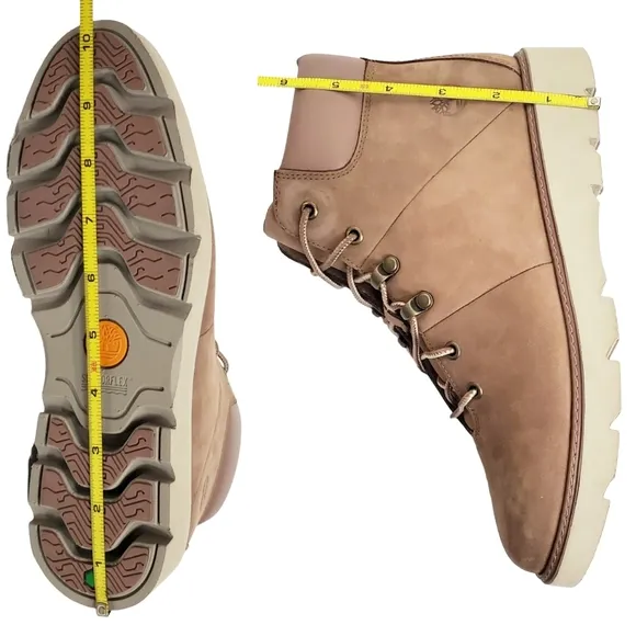 New Timberland womens Keeley field nubuck lace up mid hiking boots taupe outdoor