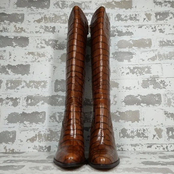 NEW Vince Camuto x Fashion Pearlanie Jackson Tall Shaft Leather Boots B197