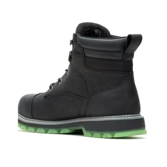 New Wolverine Floorhand LX Steel Cap Toe 6&quot; Mens Black Leather Work Boots 11 WP