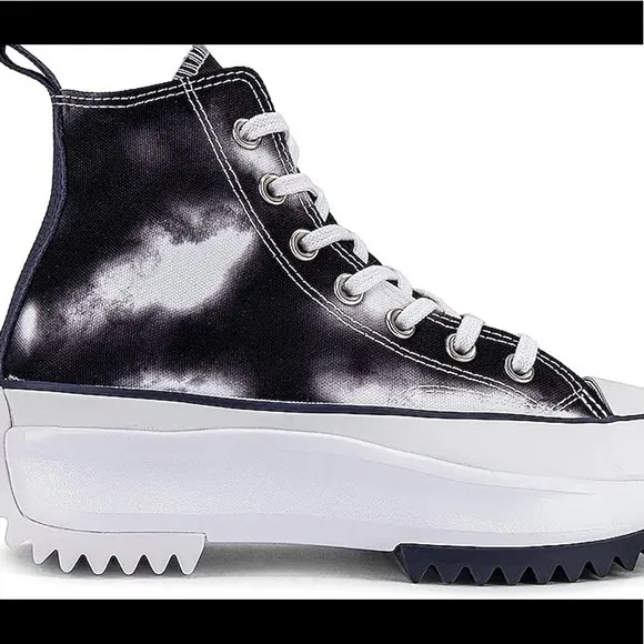 New Women’s Converse Cloud Wash Run Star Hike Hi-Top Sneakers!🔥🔥🔥