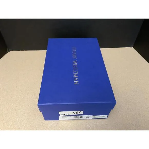 New! Womens Stuart Weitzman Soiree 85 Purple Block Heel Sandals. Size 8.5B. Nice