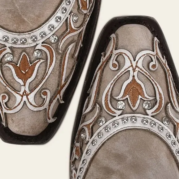 NIB Corral White Cowgirl Western Boots