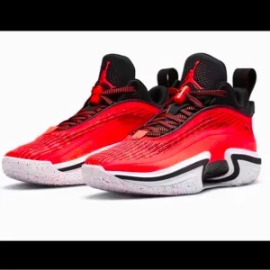 Nike Air Jordan XXXVI Low “Flipped Infrared” sneakers, New in Damaged Box M10.5