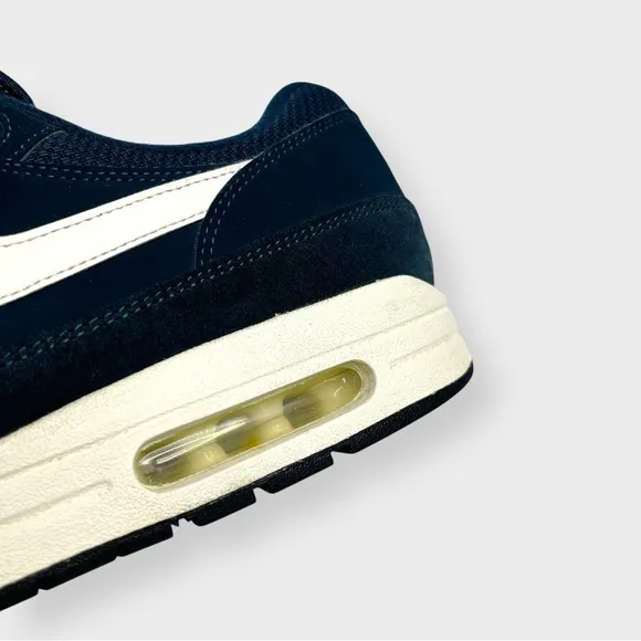 Nike Air Max 1 Armory Navy Shoes, AH8145-401, 2018 Size 12, AM1 Mesh Suede Clean