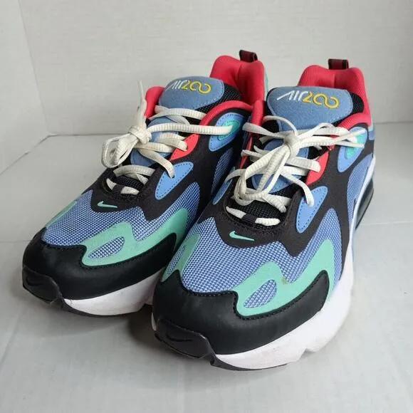 Nike Air Max 200 GS Big Kids 7Y Sneakers AT5627-400 Royal Pulse Women's 8.5