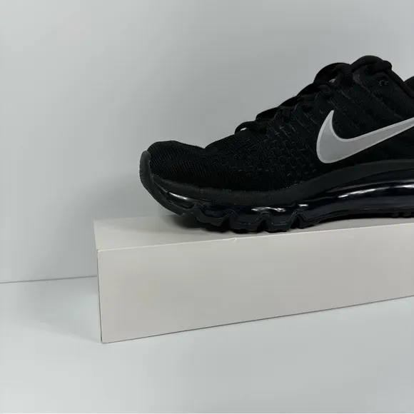 NIKE AIR MAX 2017 SE WOMENS RUNNING SHOES SIZE 7 MESH BLACK ANTHRACITE NEW