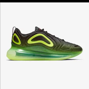 Nike Air Max 720 Running Shoes black with neon size 7